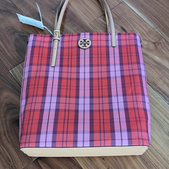 Tory Burch Emerson Mesh Market Tote + Gift Bag Nwt ❤️ - Picture 6 of 8